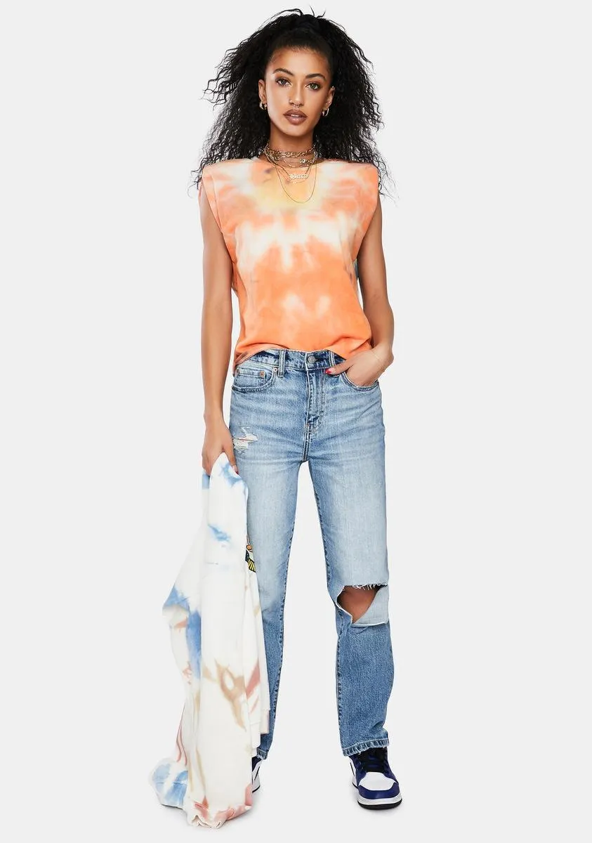 Forgotten Crush Tie Dye Muscle Tank sold by Dolls Kill product image thumbnail 3