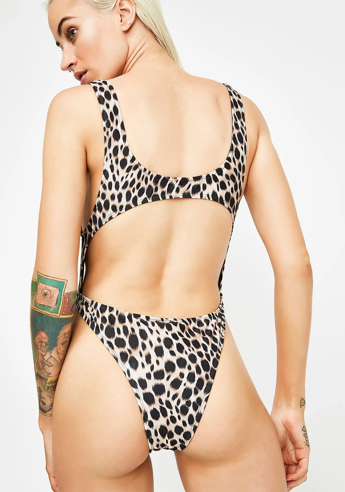 Jungle Lucy Cut-Out One Piece sold by Dolls Kill product image thumbnail 4