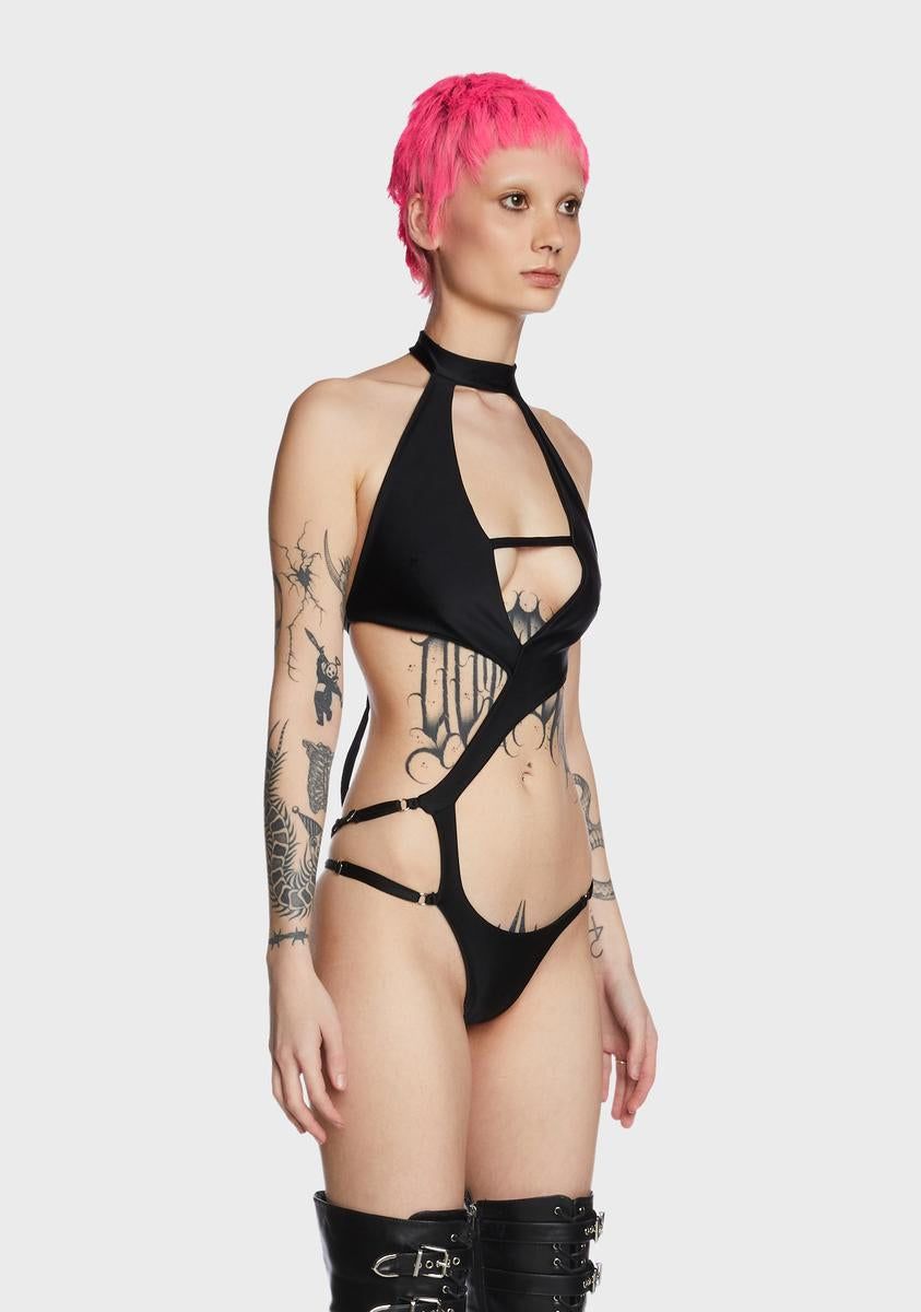 XXO Cut Out Bodysuit sold by Dolls Kill product image thumbnail 3