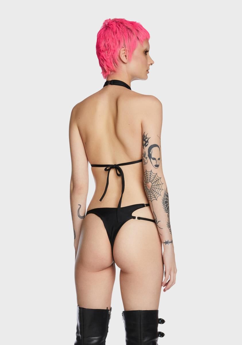 XXO Cut Out Bodysuit sold by Dolls Kill product image thumbnail 4