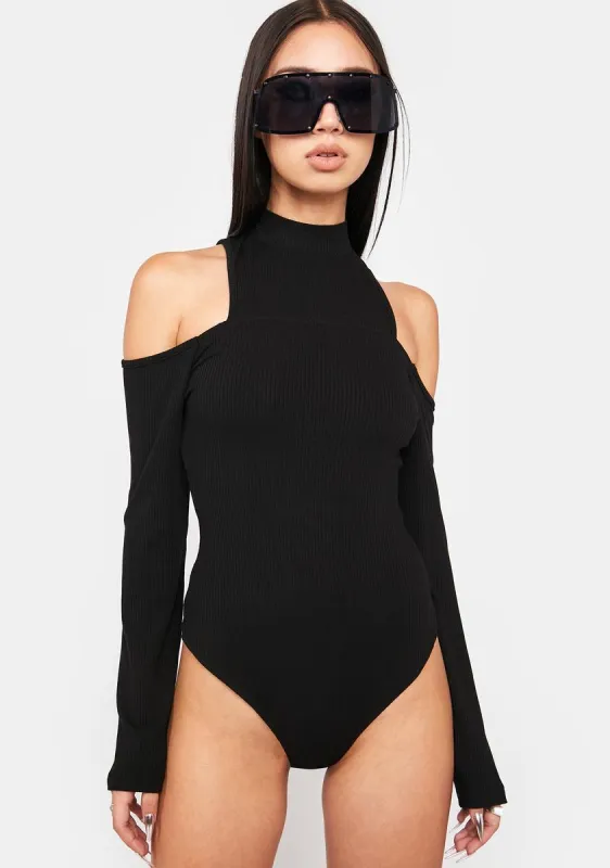 Future Gaze Cut Out Bodysuit sold by Dolls Kill