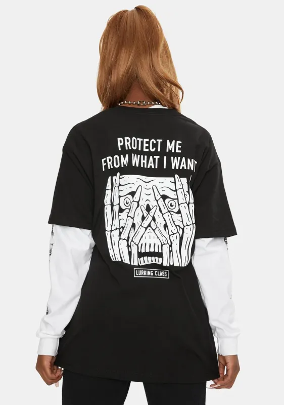 Protect Graphic Tee sold by Dolls Kill