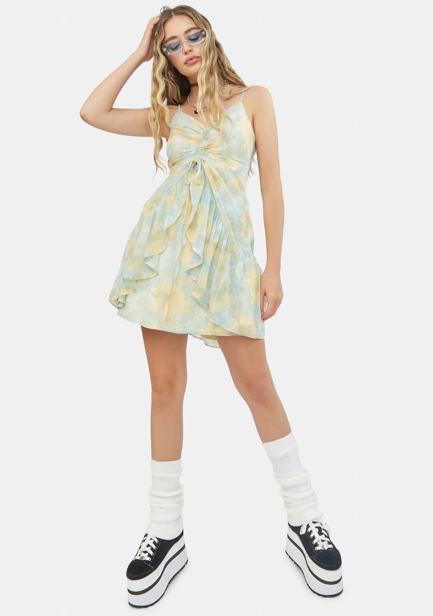 How About Now Floral Mini Dress sold by Dolls Kill product image thumbnail 3