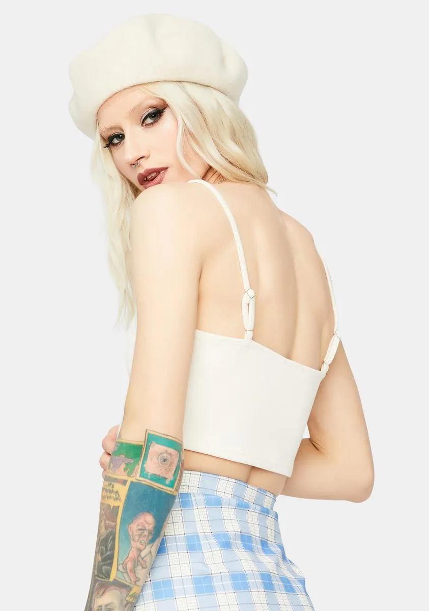 Find My Stride Square Neck Crop Cami sold by Dolls Kill product image thumbnail 4