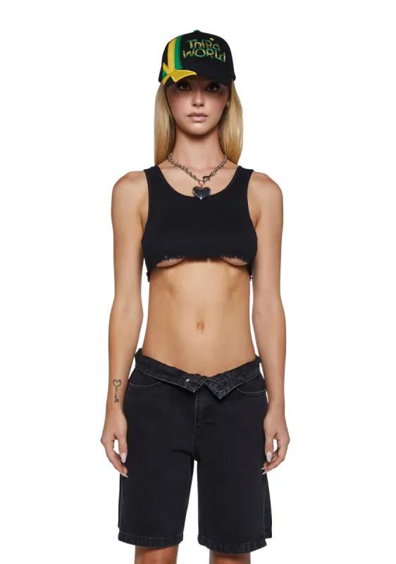 No Regulations Crop Tank sold by Dolls Kill