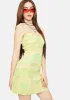 Lime Aurora Dress sold by Dolls Kill