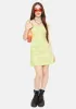 Lime Aurora Dress sold by Dolls Kill