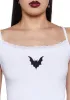 Reckless Type Cami Tank - White sold by Dolls Kill