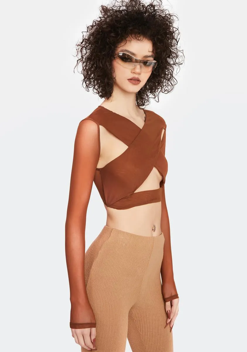 Penny Serve Some Looks Cut-Out Top sold by Dolls Kill product image thumbnail 2