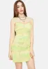 Lime Aurora Dress sold by Dolls Kill