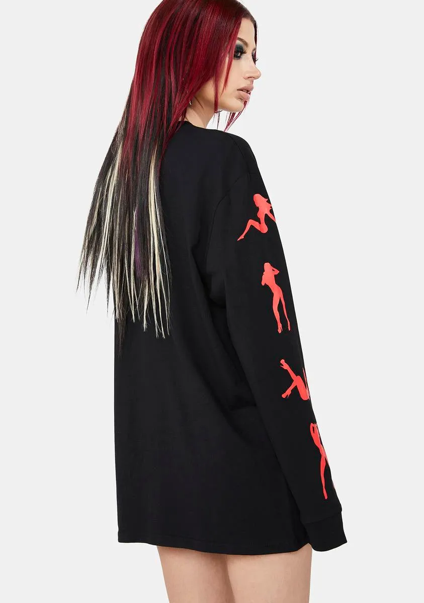 X-Clusive Content Graphic Tee sold by Dolls Kill product image thumbnail 4