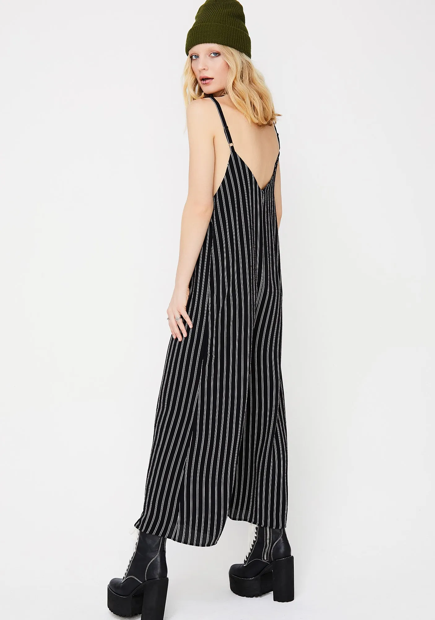 Striped Stunna Jumpsuit sold by Dolls Kill product image thumbnail 4