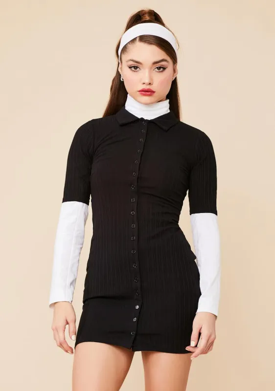 Bet On This Button Down Dress sold by Dolls Kill