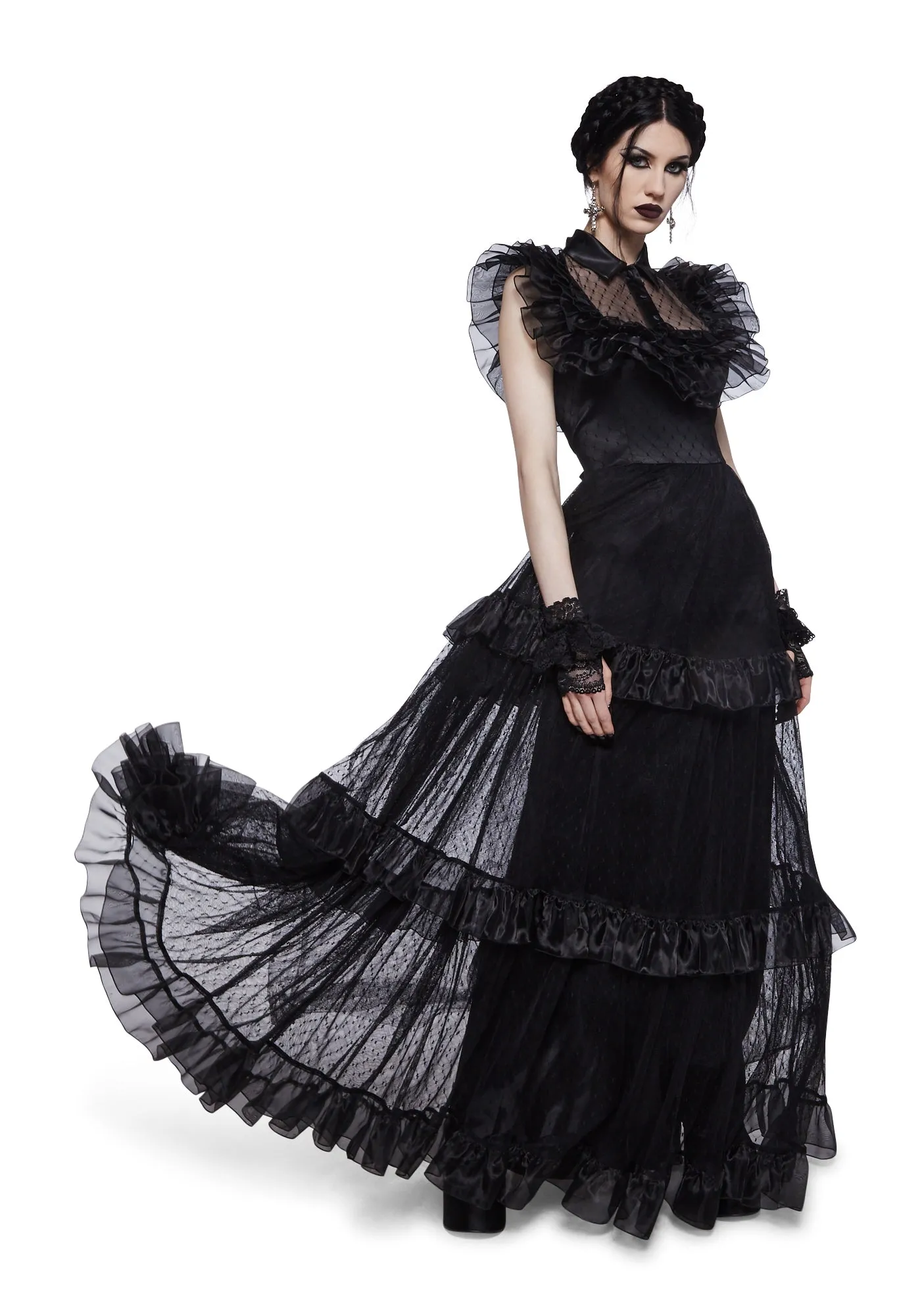 Celestial Eye Maxi Dress sold by Dolls Kill product image thumbnail 5