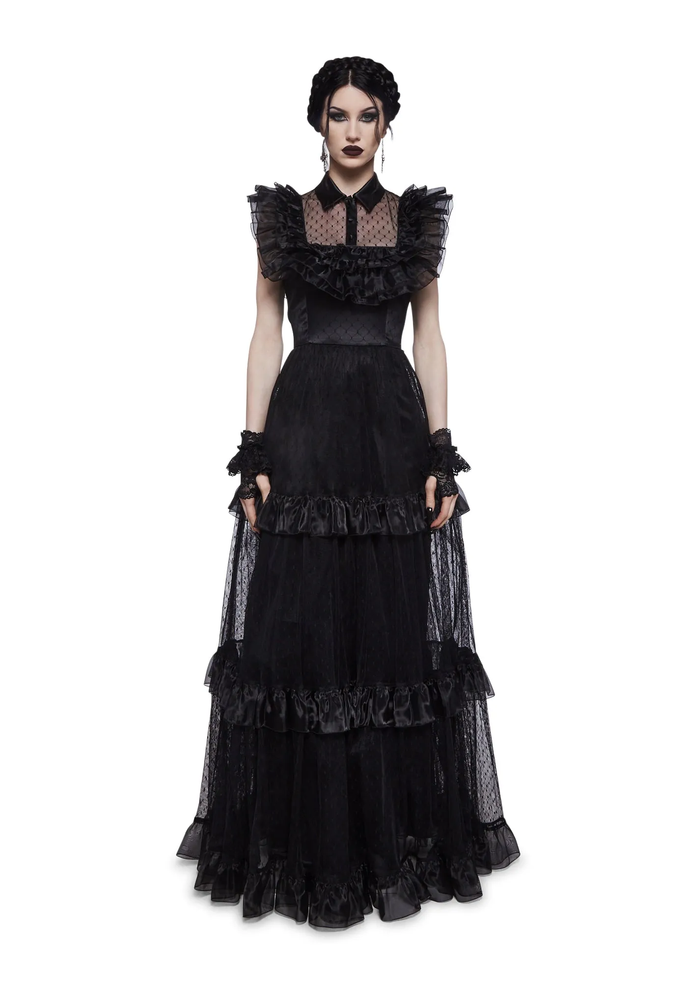 Celestial Eye Maxi Dress sold by Dolls Kill