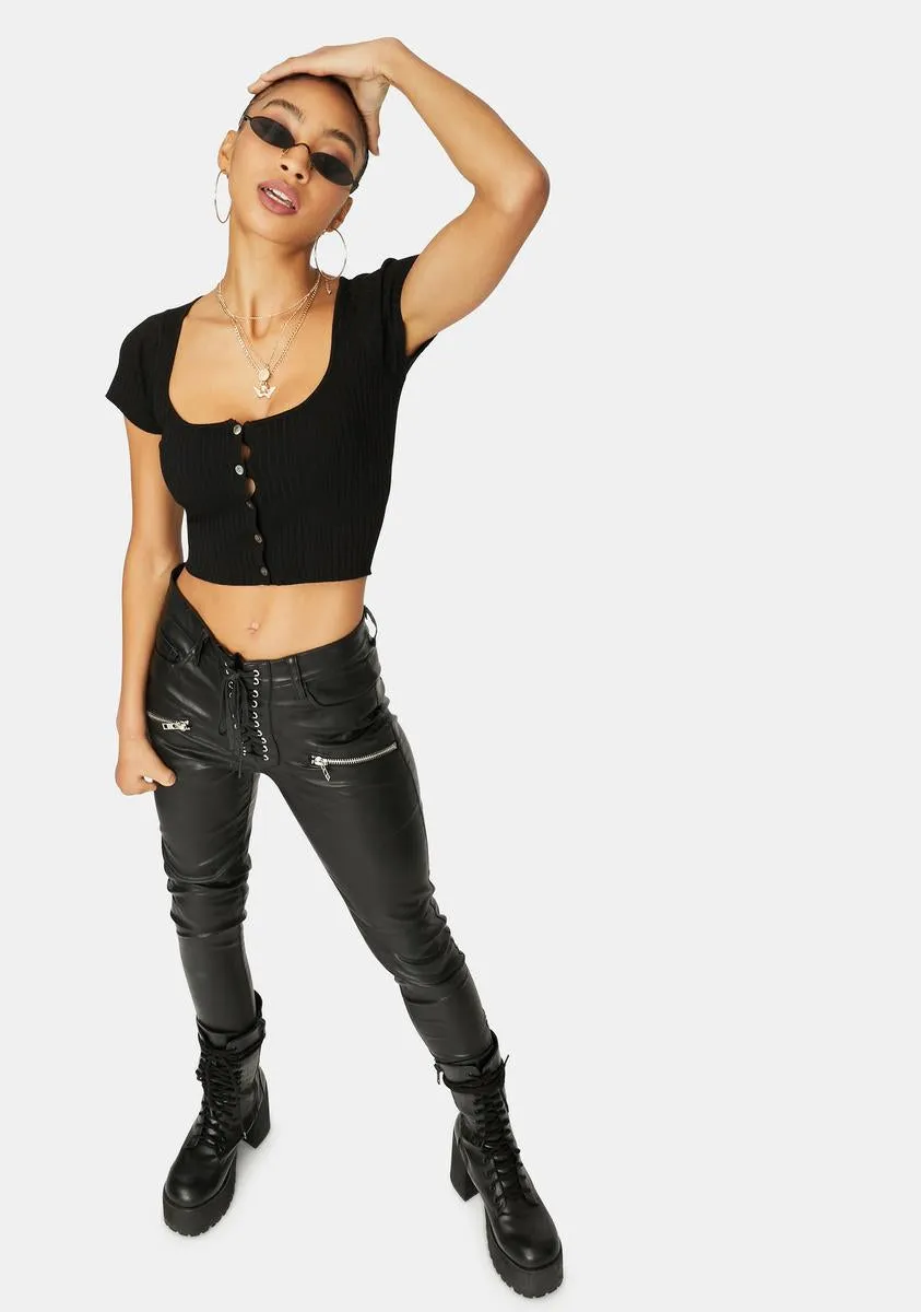 Make Your Choice Crop Top sold by Dolls Kill product image thumbnail 3