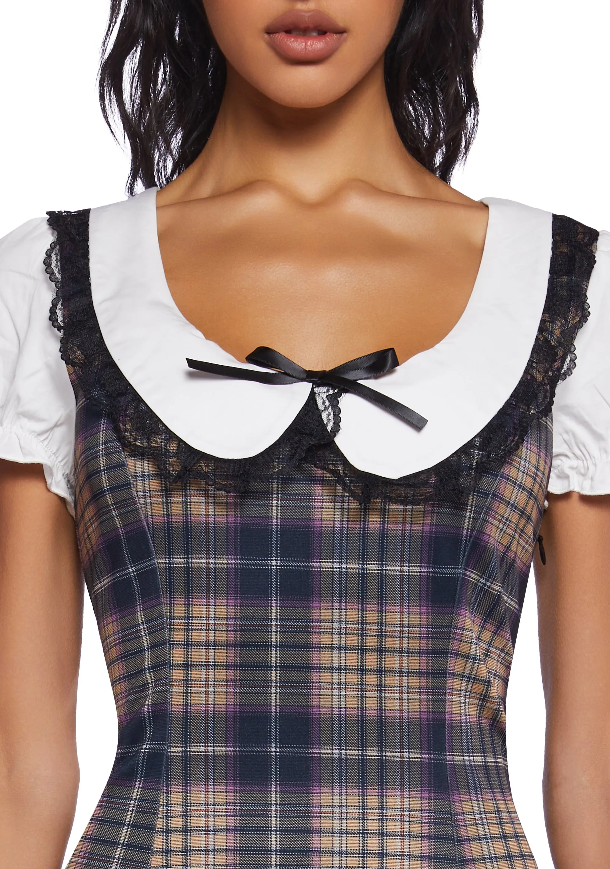 Dark Halls Mini Dress sold by Dolls Kill product image thumbnail 5