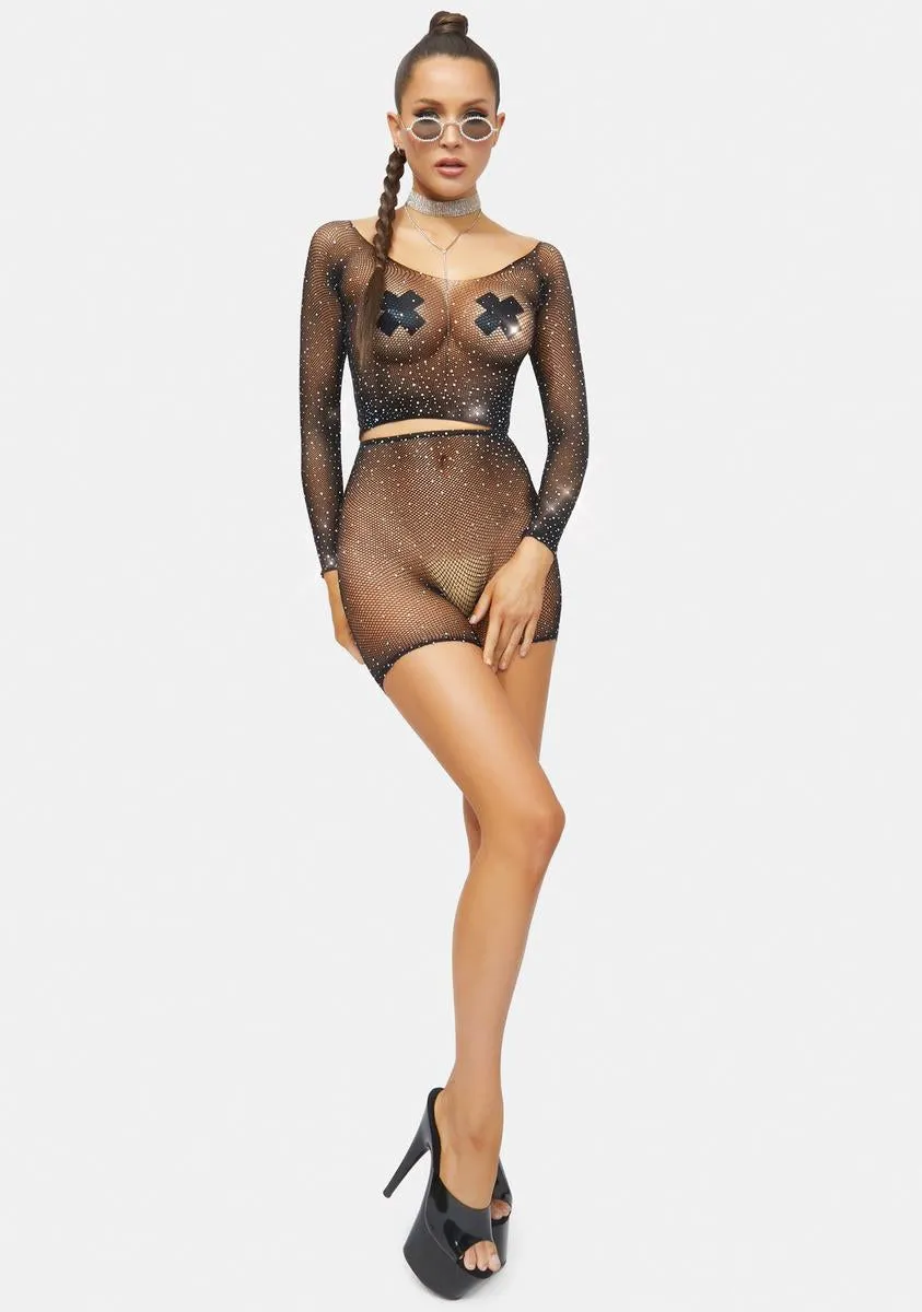 Deluxe Package Fishnet Set sold by Dolls Kill product image thumbnail 5