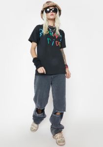 Born 2 Ride Graphic Tee sold by Dolls Kill