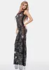 Jeweled Mesh Maxi Dress sold by Dolls Kill