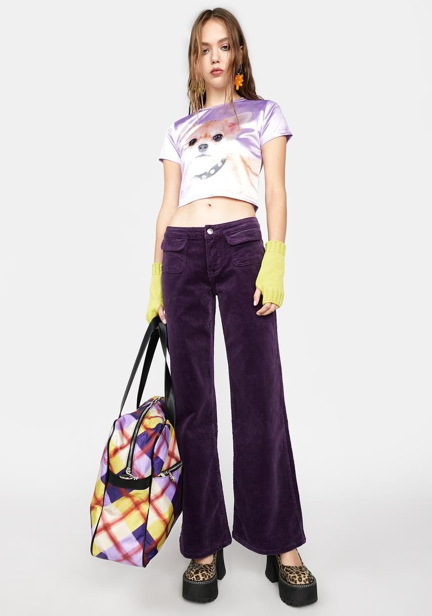 Just Wanna Rock Corduroy Pants sold by Dolls Kill product image thumbnail 3