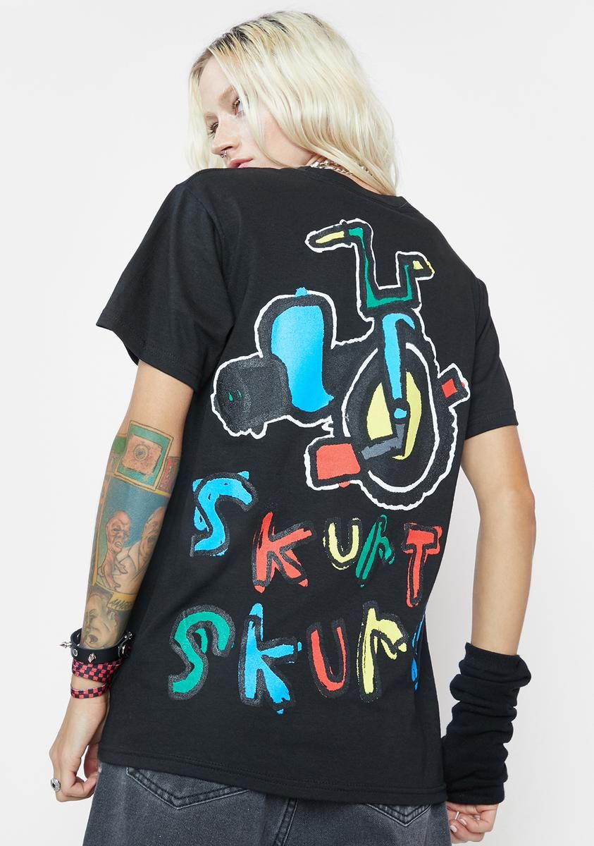 Born 2 Ride Graphic Tee sold by Dolls Kill product image thumbnail 2