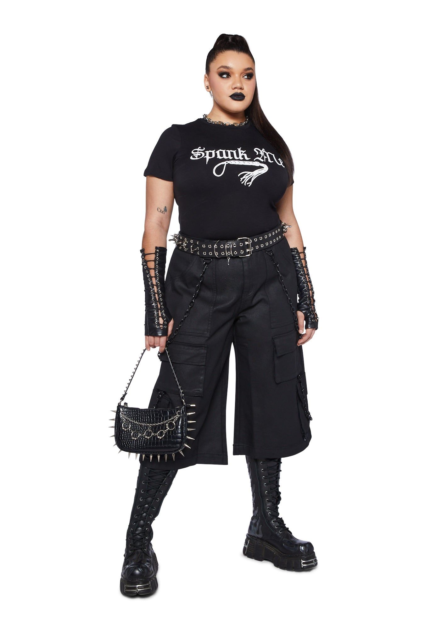 Plus Indulge Me Baby Tee sold by Dolls Kill product image thumbnail 2