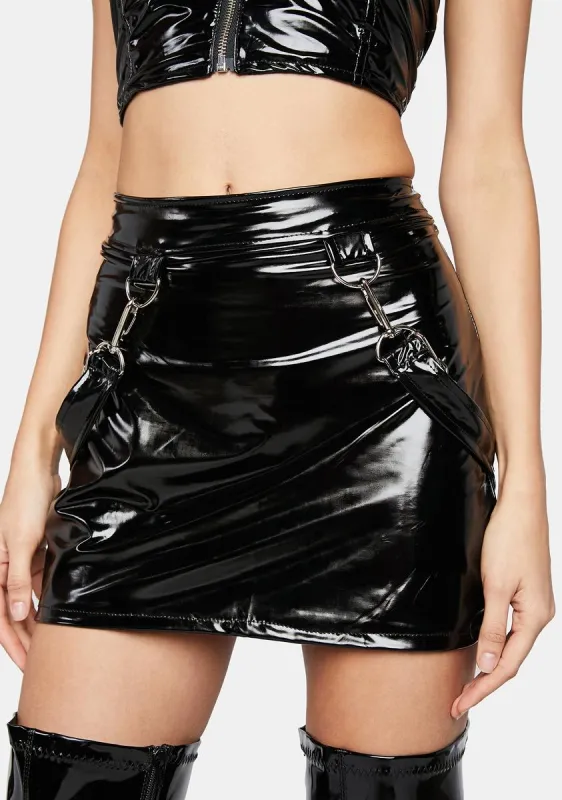 Lilith Mini Skirt sold by Dolls Kill