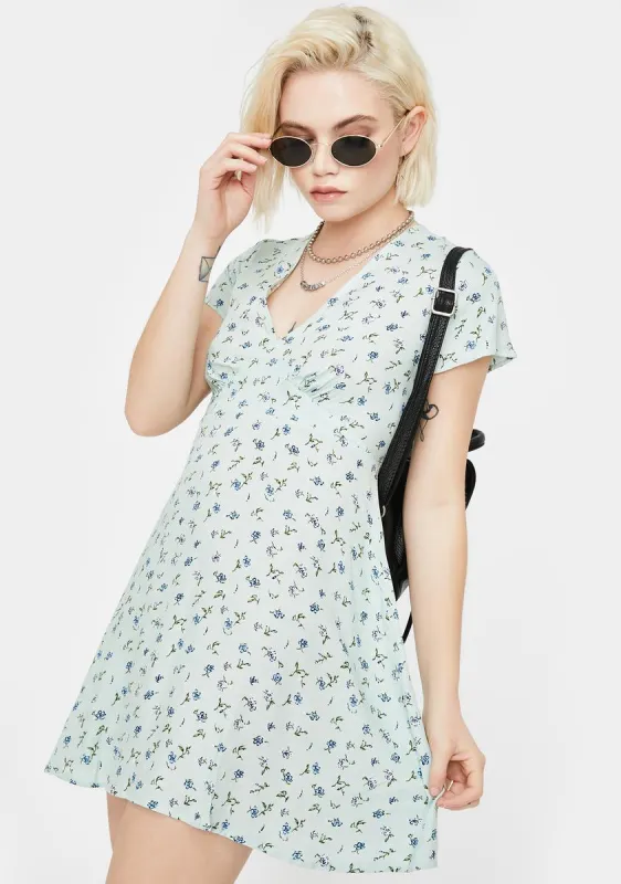 Pretty Petal Elara Mini Dress sold by Dolls Kill