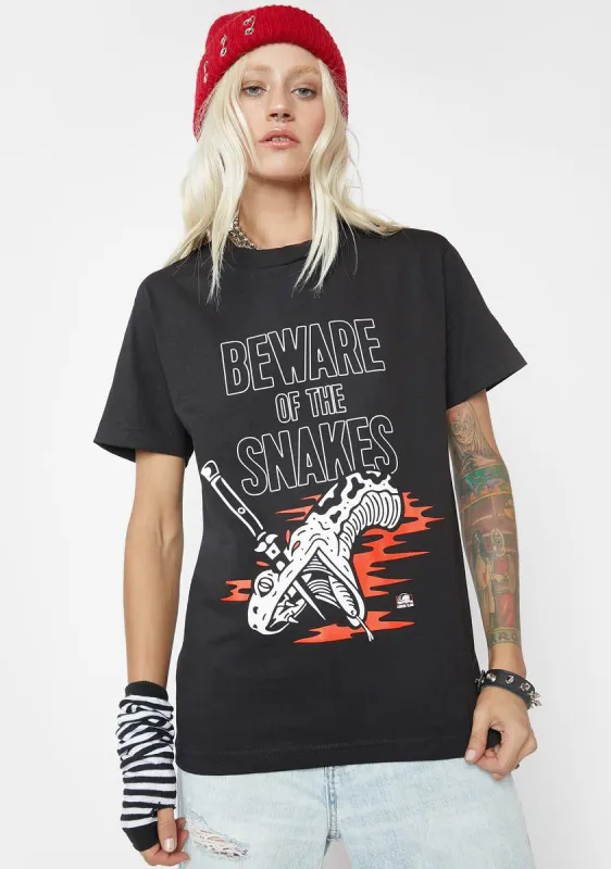 Beware Graphic Tee sold by Dolls Kill
