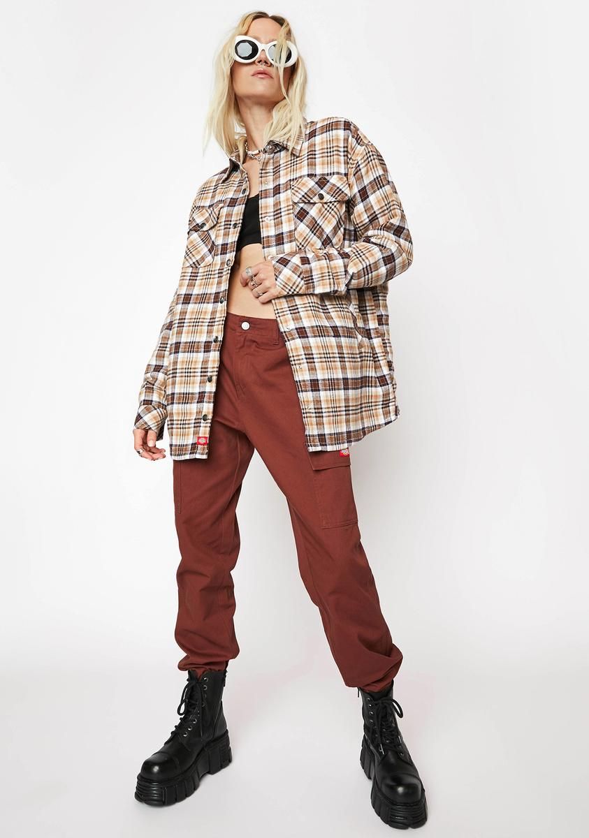 Oversized Plaid Flannel sold by Dolls Kill product image thumbnail 3