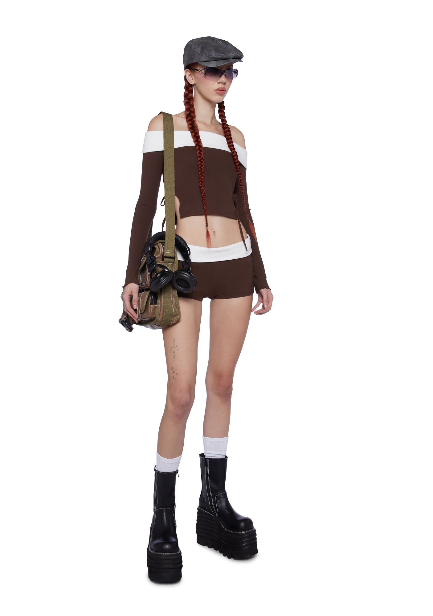 First Class Shorts Set sold by Dolls Kill product image thumbnail 2