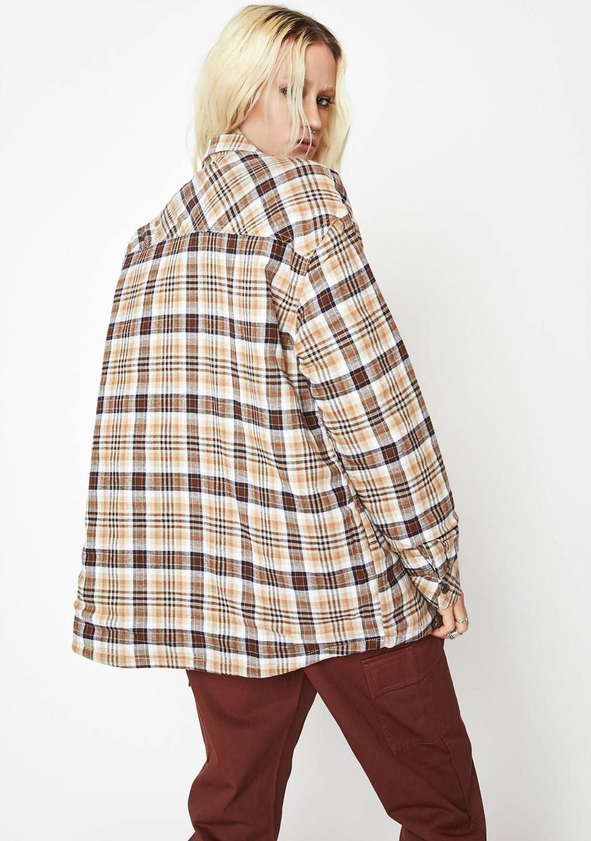Oversized Plaid Flannel sold by Dolls Kill product image thumbnail 4