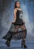 Midnight Meal Lace Maxi Skirt sold by Dolls Kill