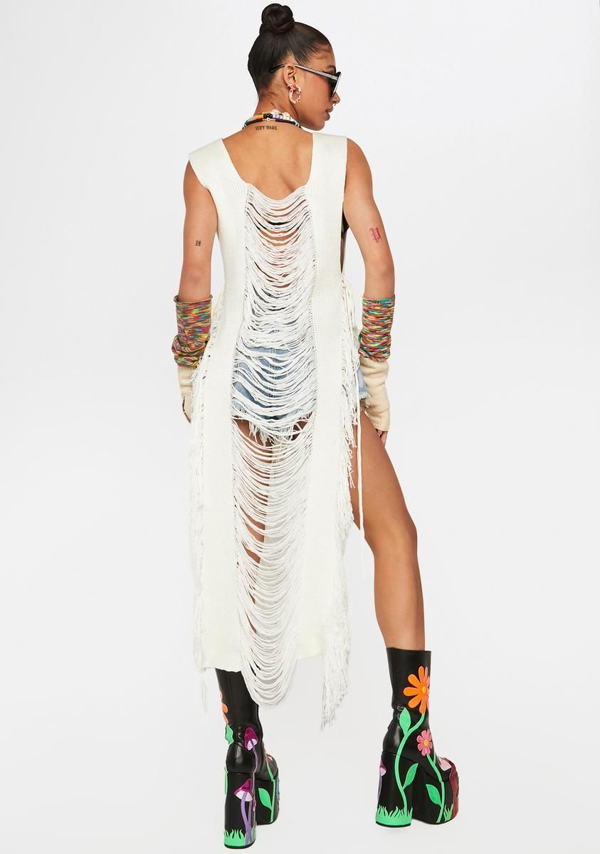 Straight Ahead Maxi Dress sold by Dolls Kill product image thumbnail 4