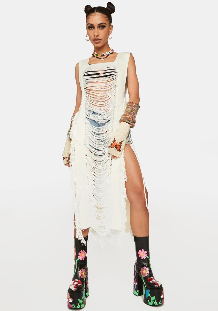 Straight Ahead Maxi Dress sold by Dolls Kill