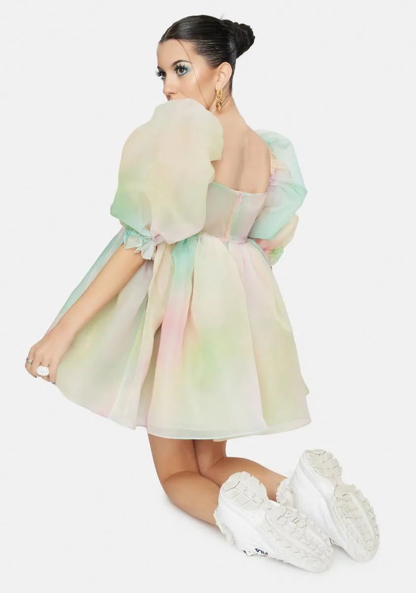 The Rainbow Puff Dress sold by Dolls Kill product image thumbnail 4