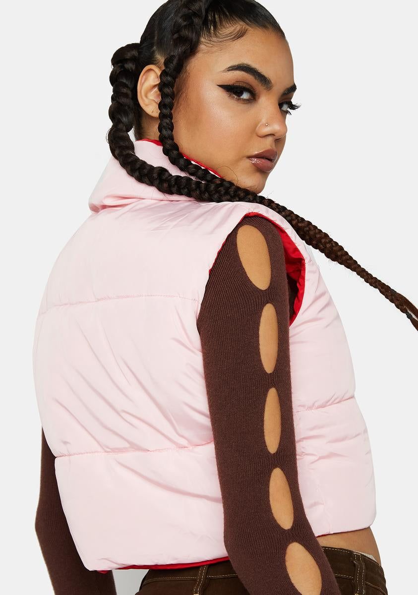 Sweet Feel The Chill Reversible Vest sold by Dolls Kill product image thumbnail 4