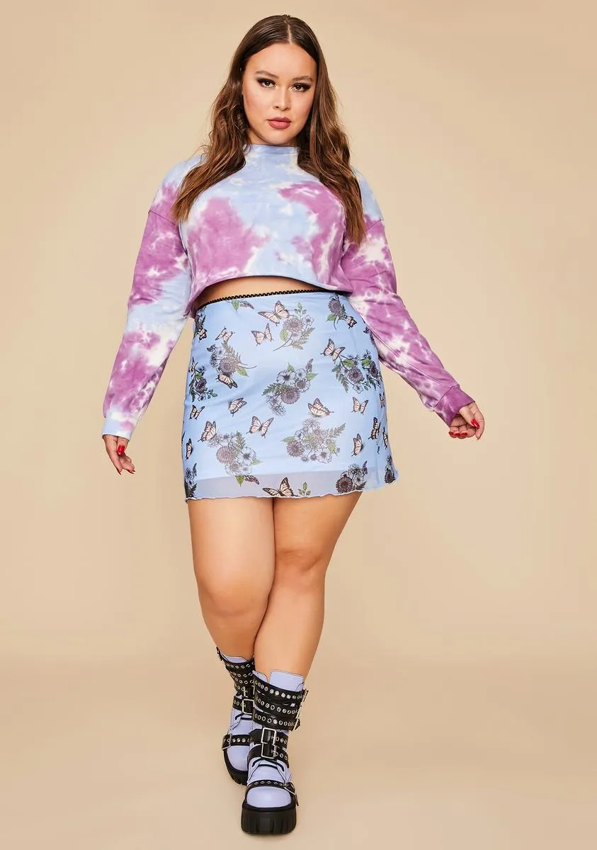 Plus Frozen In Time Crop Top sold by Dolls Kill product image thumbnail 3