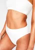 White Jenna Bikini Bottoms sold by Dolls Kill