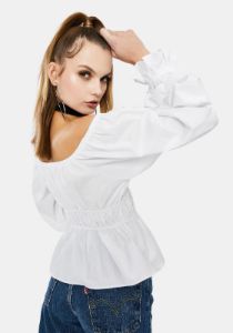 Nella Off The Shoulder Top sold by Dolls Kill
