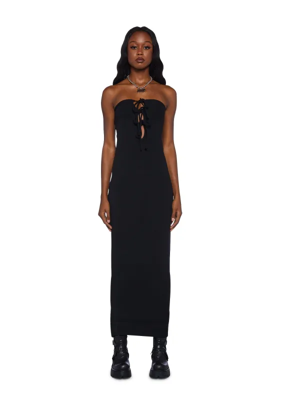 Vienna Maxi Dress sold by Dolls Kill