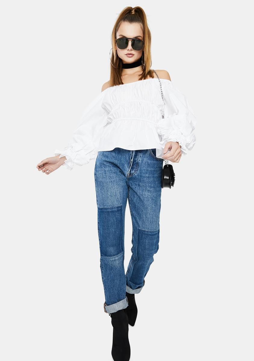 Nella Off The Shoulder Top sold by Dolls Kill product image thumbnail 3