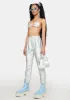 Take A Trip Metallic Joggers Set sold by Dolls Kill