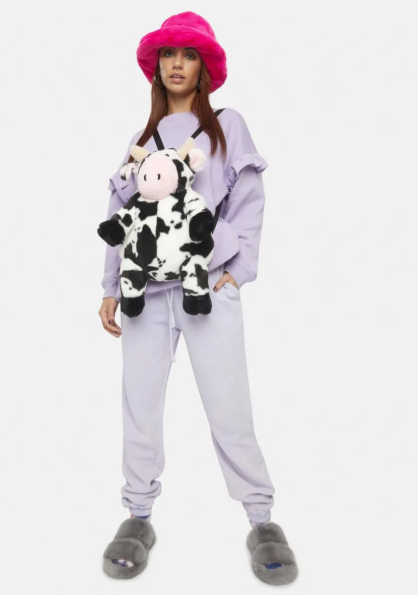 Lilac Megan Washed Joggers sold by Dolls Kill product image thumbnail 3