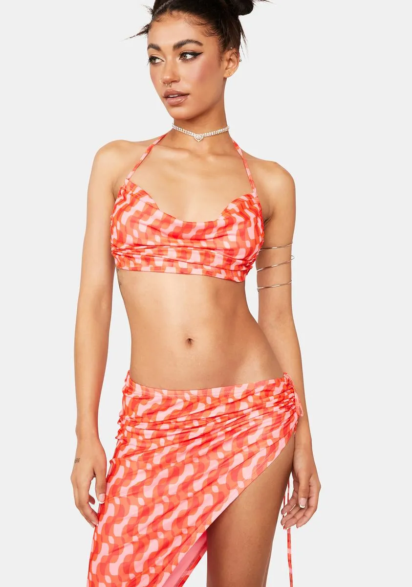 Take Me Away Skirt Set sold by Dolls Kill