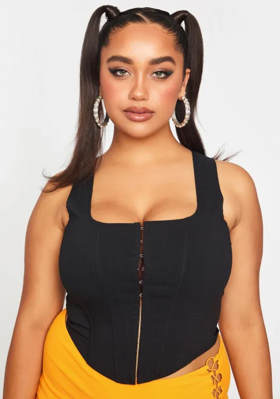 Nox Always Down For It Corset Top sold by Dolls Kill