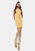 Hard To Forget Checkered Mini Dress sold by Dolls Kill