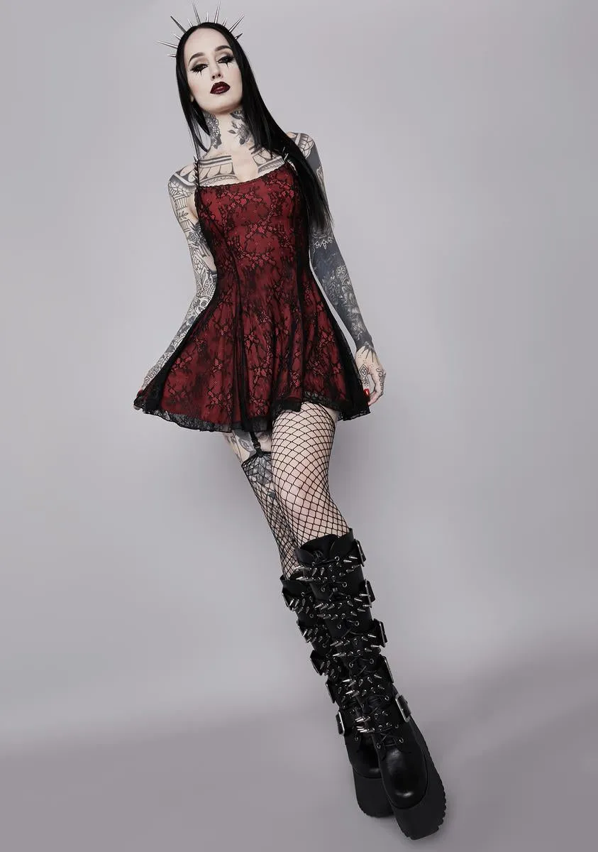 South Of Heaven Mini Dress sold by Dolls Kill product image thumbnail 3