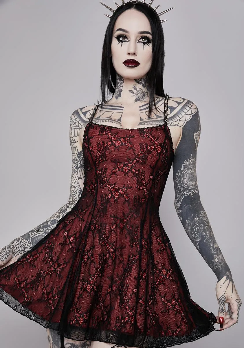 South Of Heaven Mini Dress sold by Dolls Kill